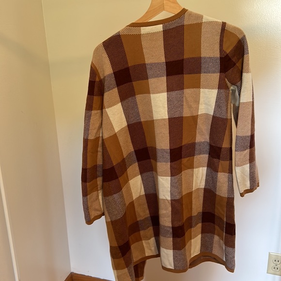 Loft 3/4 Sleeve Open Front Cardigan - Picture 2 of 5